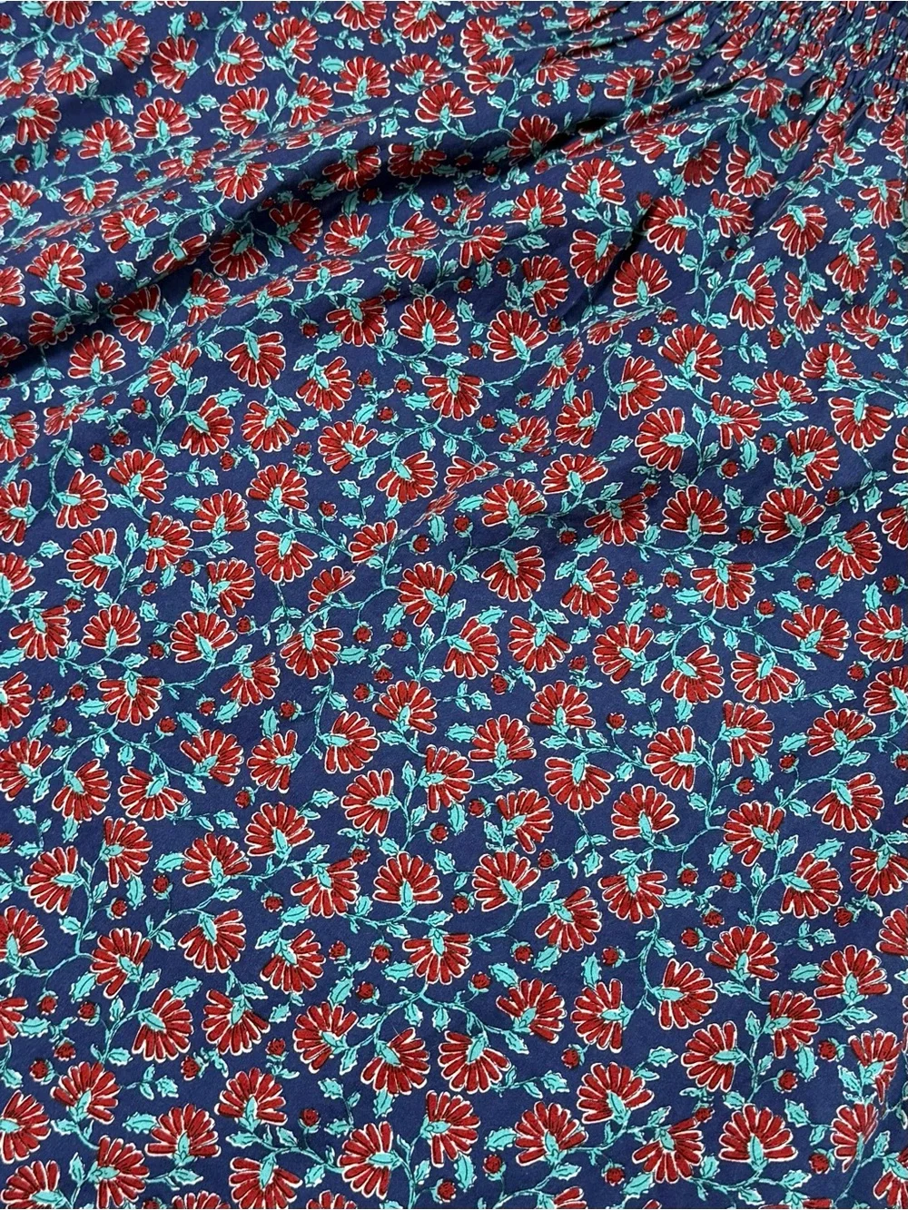 J. Crew | Smocked Neck Blouse | Size L | NWT | Floral Cottage core Feminine Cute